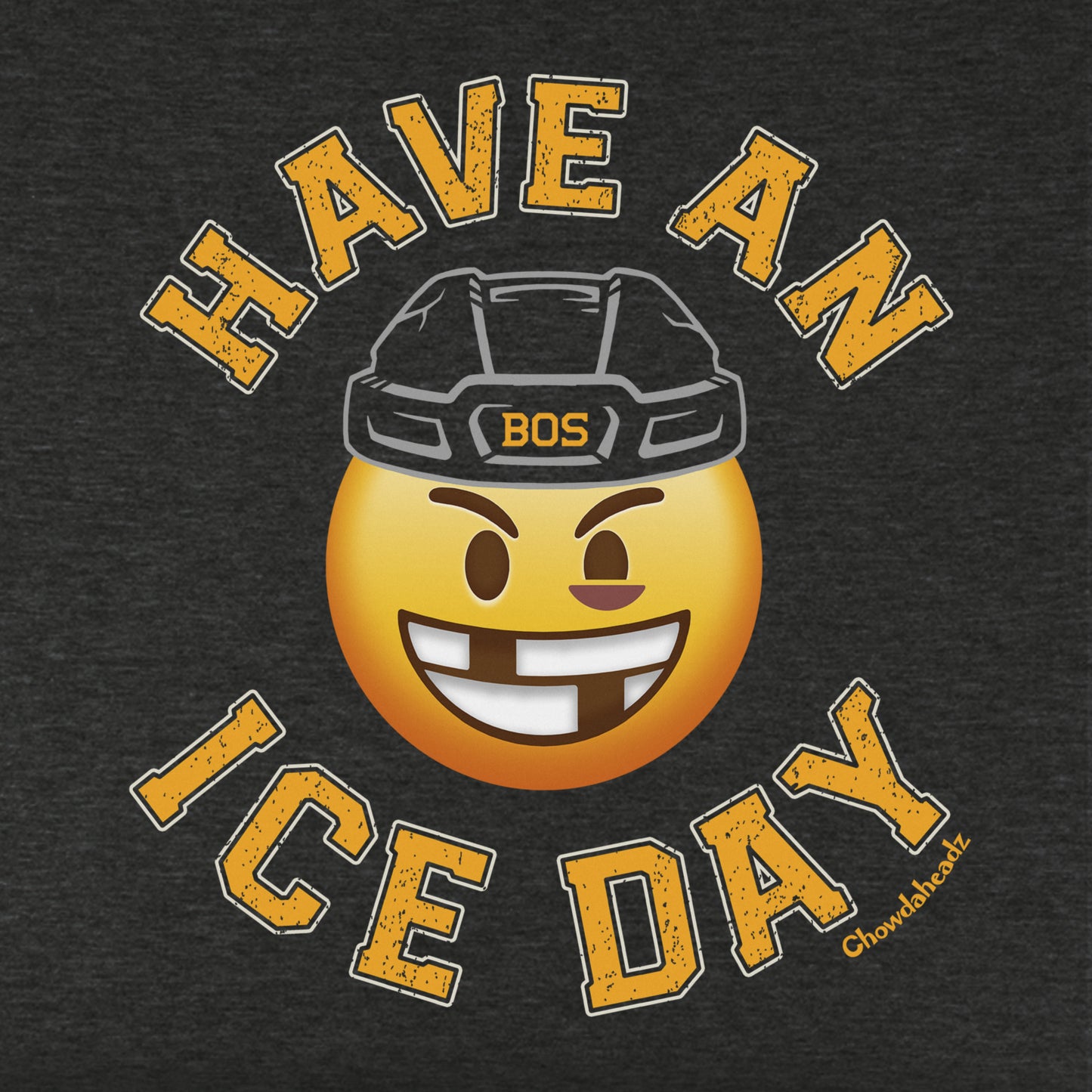 Have An Ice Day Boston Hockey Youth Hoodie - Chowdaheadz
