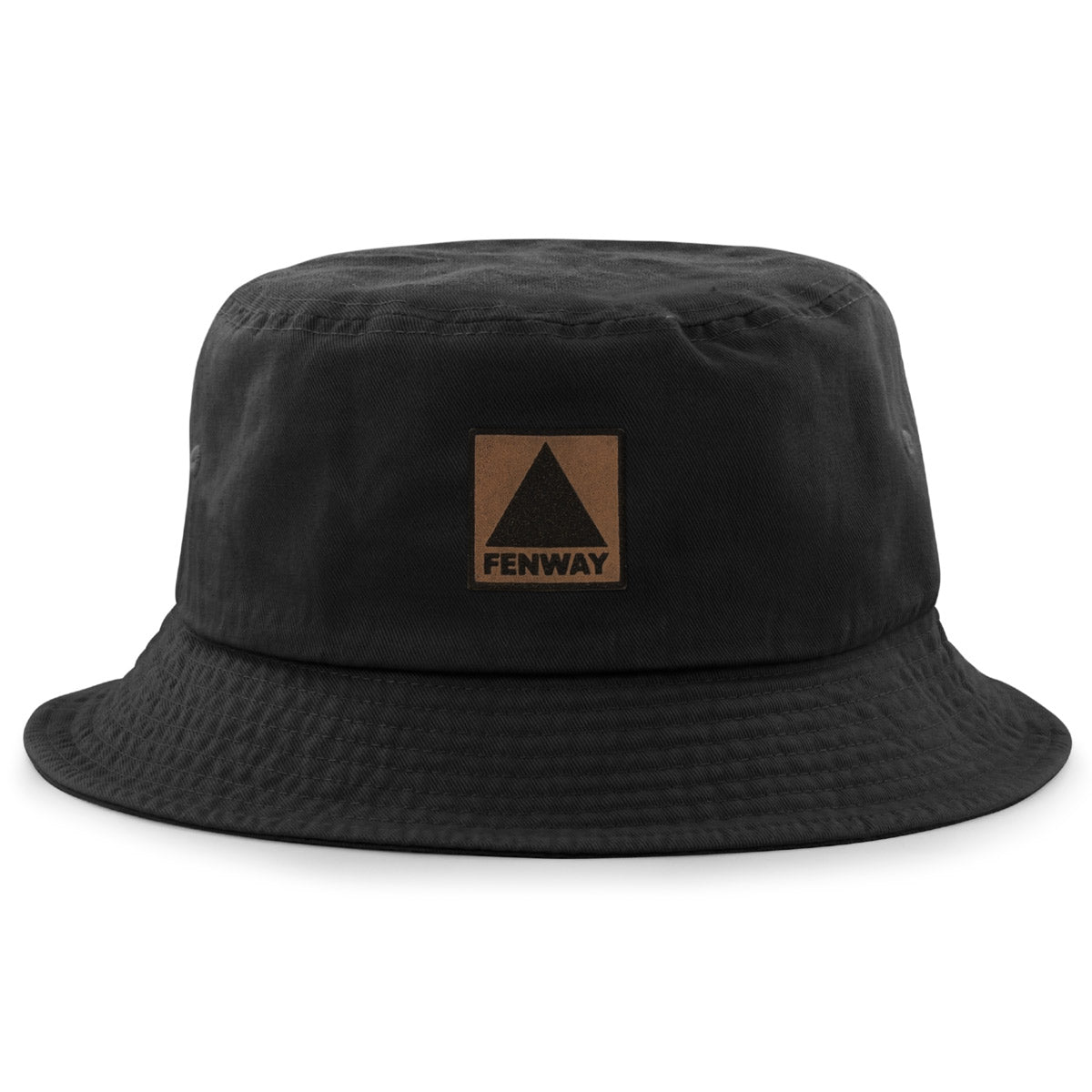 Fenway Leather Patch Bucket Hat - Chowdaheadz