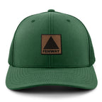 Fenway Leather Patch Classic Snapback Trucker - Chowdaheadz