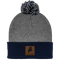 Maine Leather Patch Two Tone Knit - Chowdaheadz