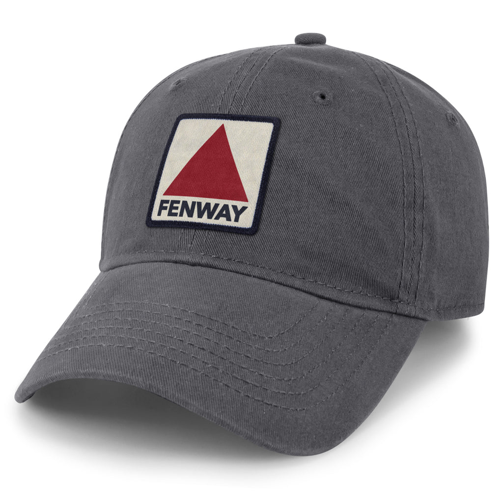 Fenway Printed Patch Dad Hat — main product view in Charcoal