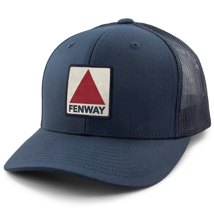 Fenway Printed Patch Classic Snapback Trucker Hat — main product view in Navy