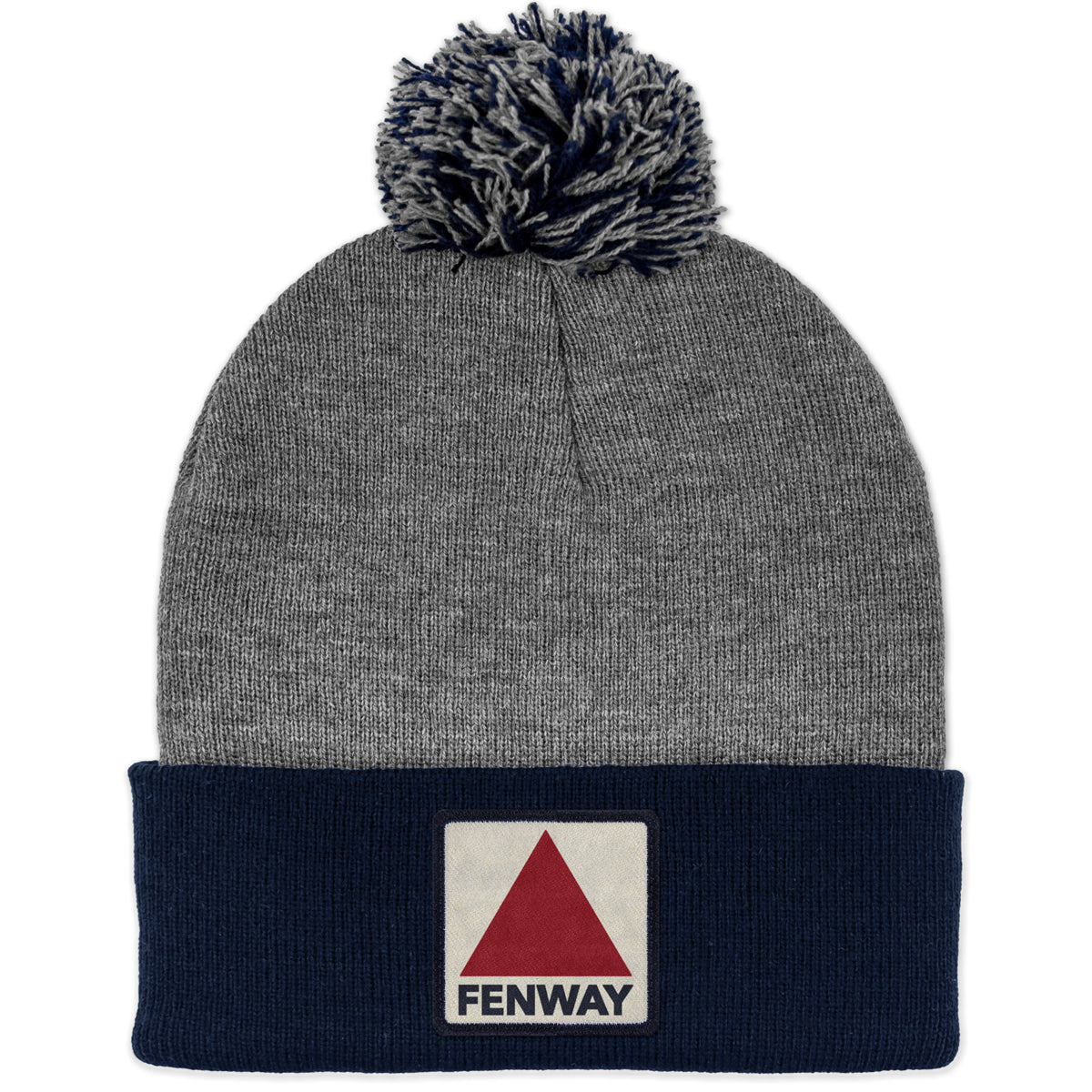 Fenway Printed Twill Patch Two Tone Knit