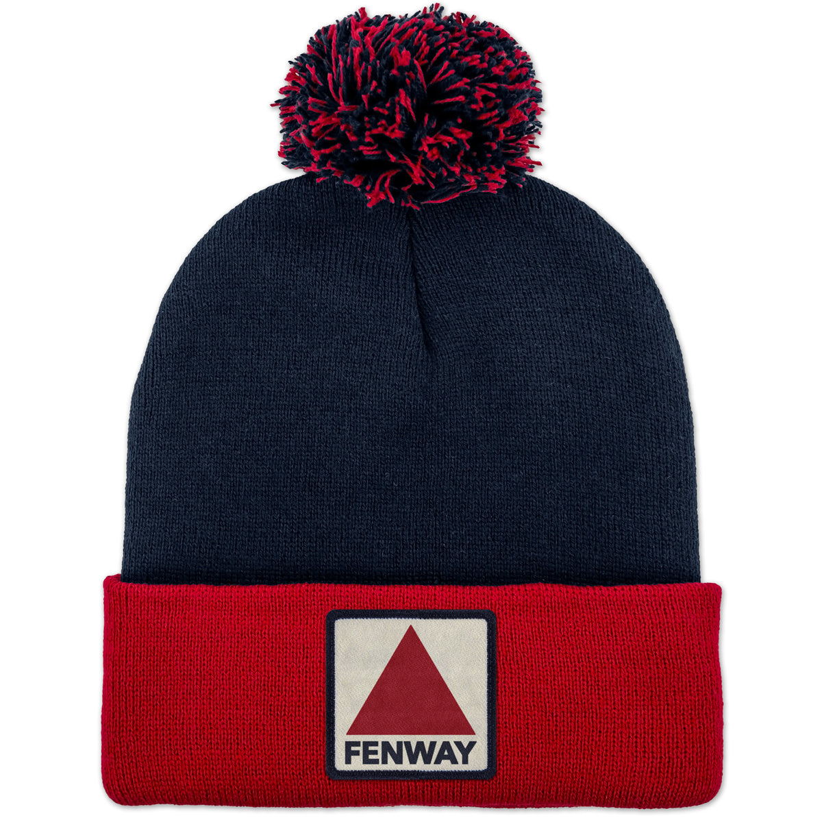 Fenway Printed Twill Patch Two Tone Knit
