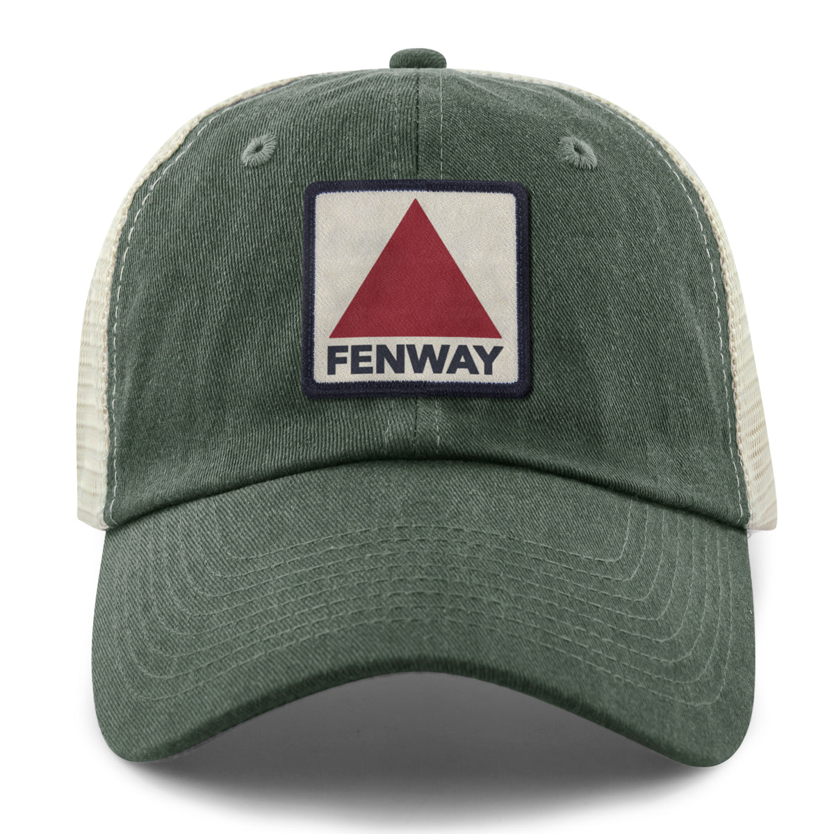 Fenway Printed Patch Relaxed Trucker Hat - Chowdaheadz