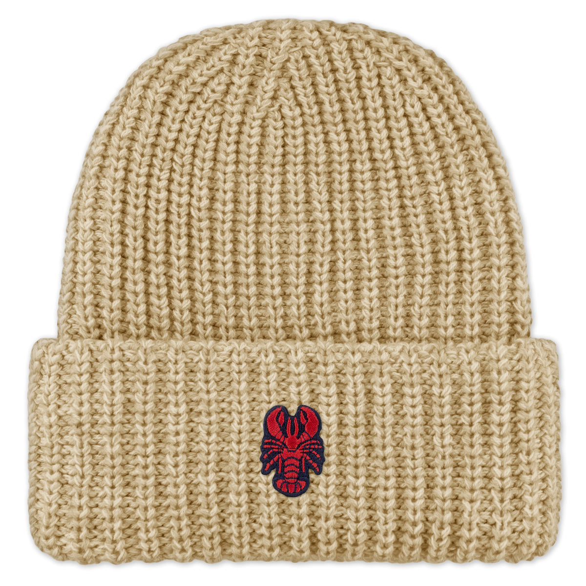 Mini Lobster Chunky Knit Winter Hat