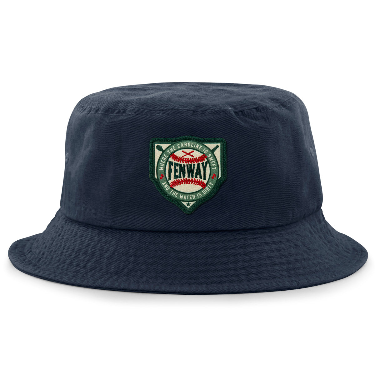 Fenway Sweet & Dirty Patch Bucket Hat - Chowdaheadz