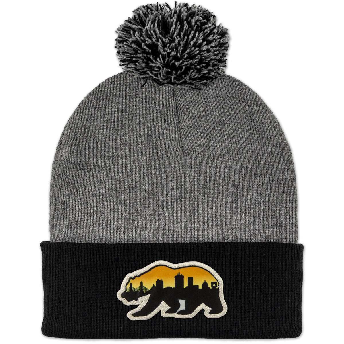 Boston Bear Skyline Two Tone Knit