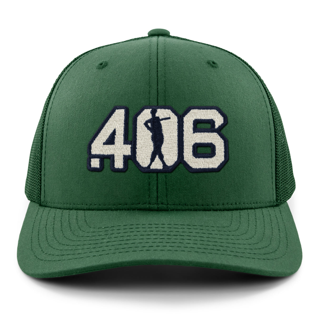 .406 Hitter Patch Classic Snapback Trucker Hat - Chowdaheadz