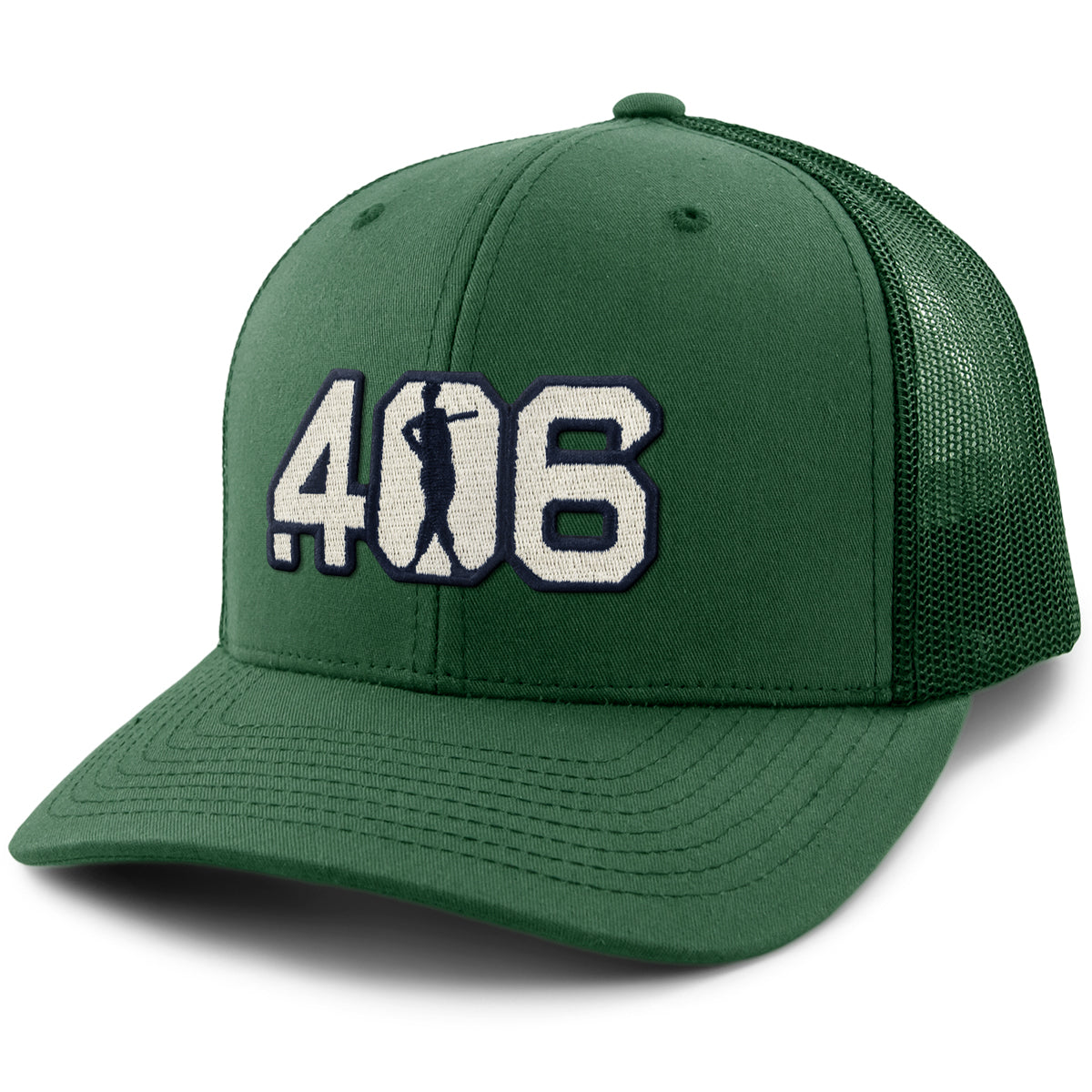 .406 Hitter Patch Classic Snapback Trucker Hat
