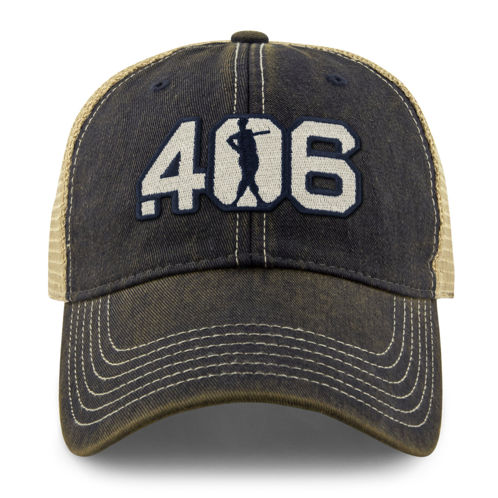 .406 Hitter Dirty Water Trucker Hat - Chowdaheadz