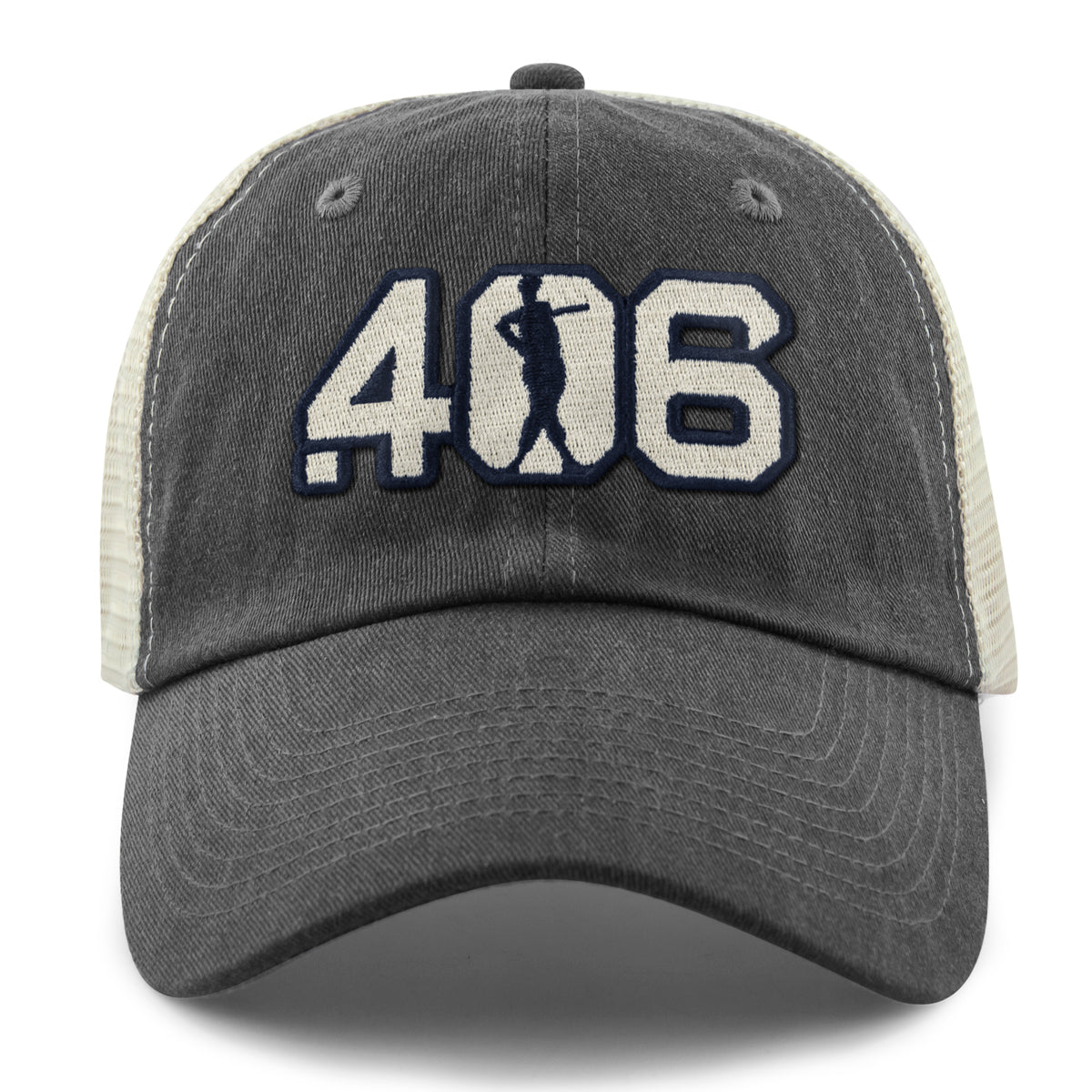 .406 Hitter Relaxed Trucker Hat - Chowdaheadz