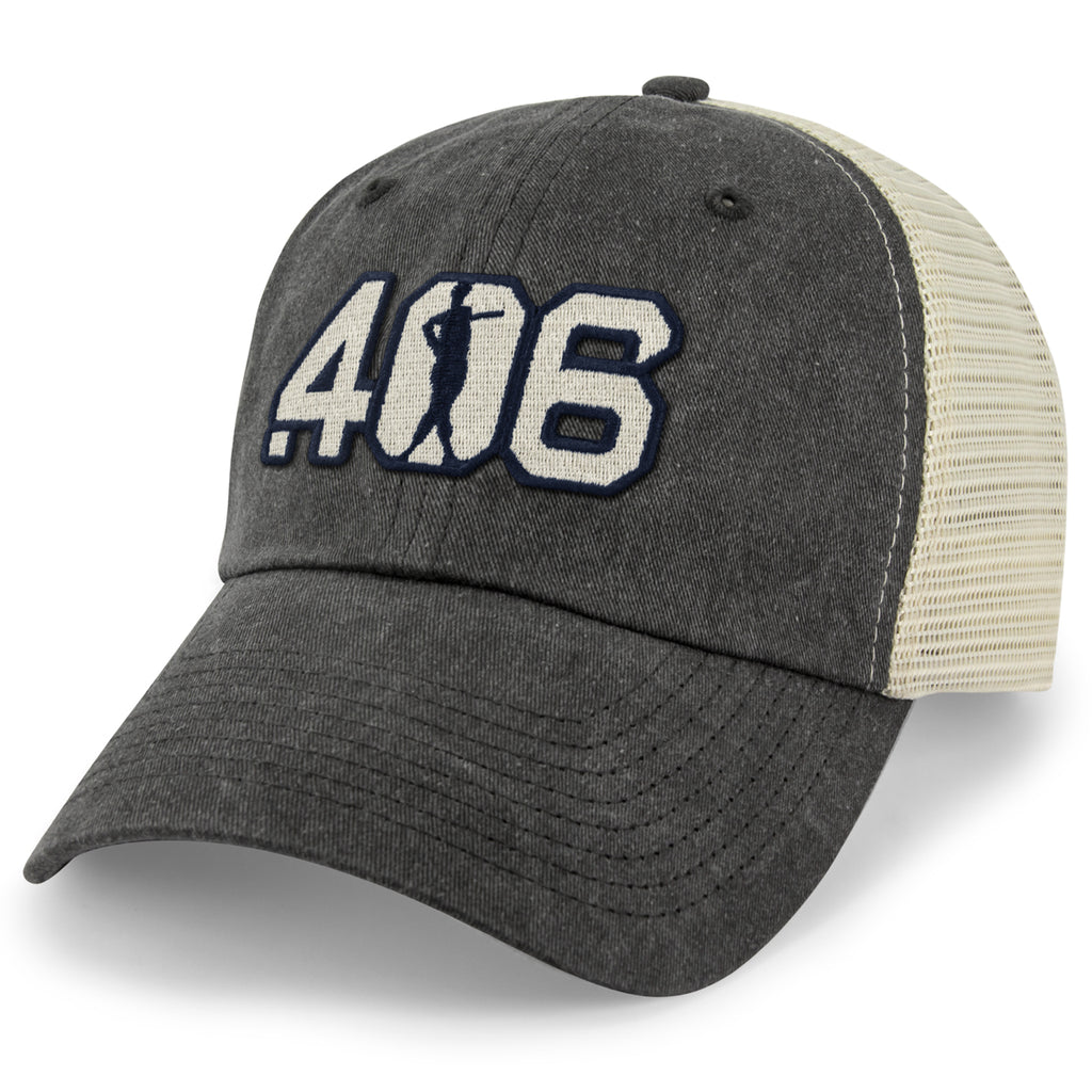 .406 Hitter Relaxed Trucker Hat - Chowdaheadz