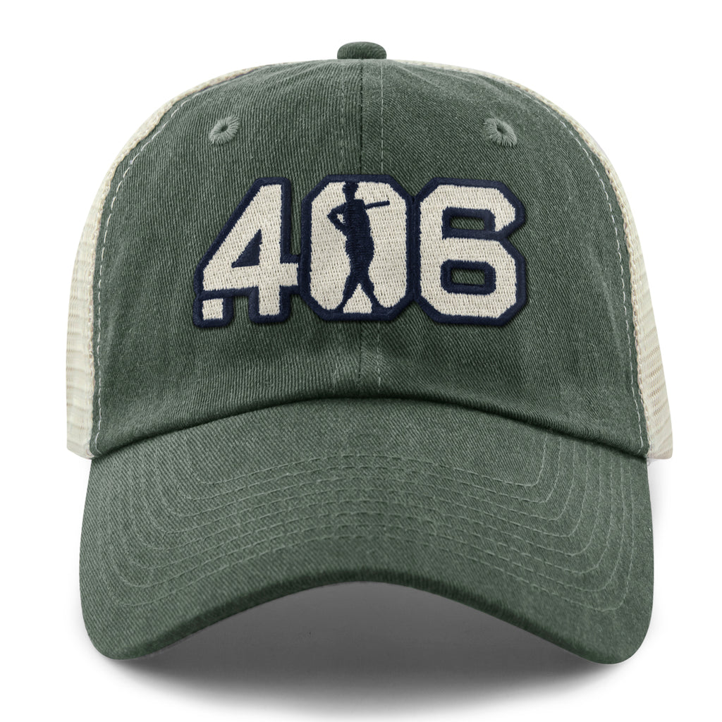 .406 Hitter Relaxed Trucker Hat - Chowdaheadz