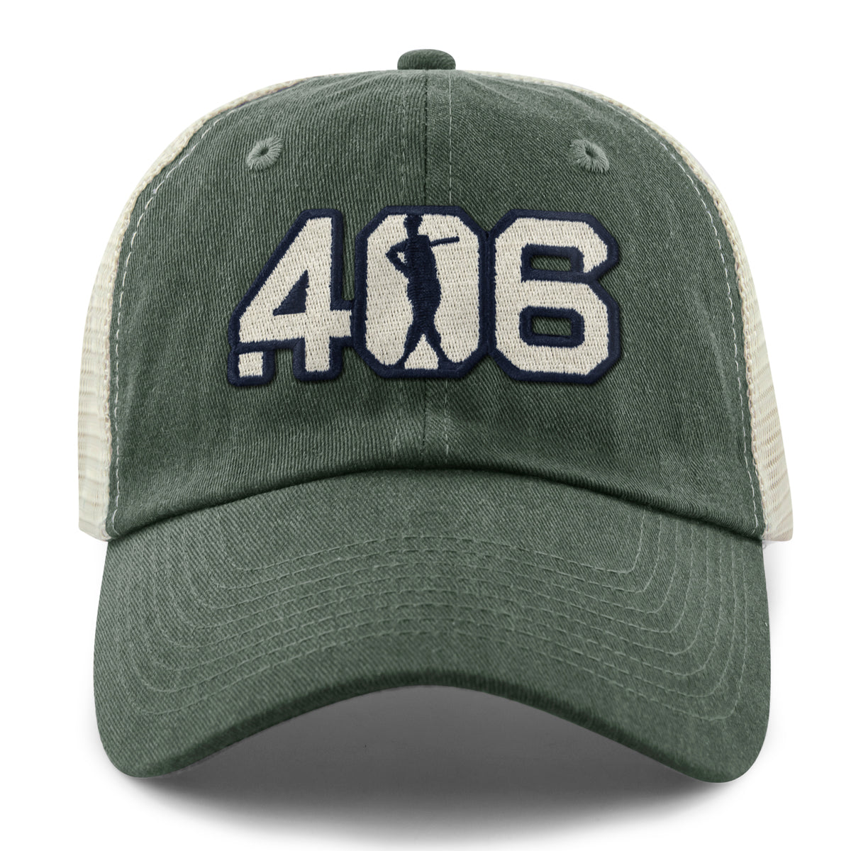 .406 Hitter Relaxed Trucker Hat - Chowdaheadz