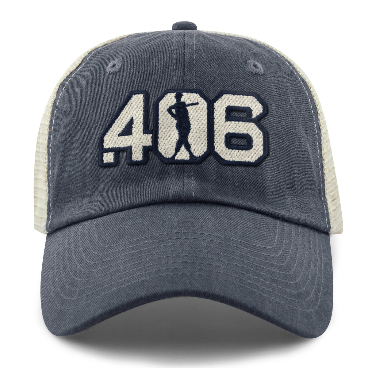 .406 Hitter Relaxed Trucker Hat - Chowdaheadz