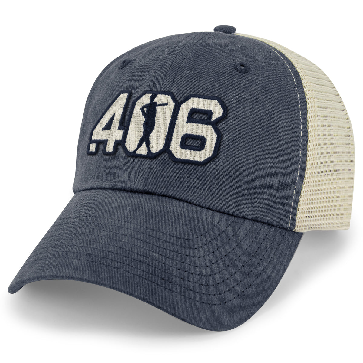 .406 Hitter Relaxed Trucker Hat - Chowdaheadz