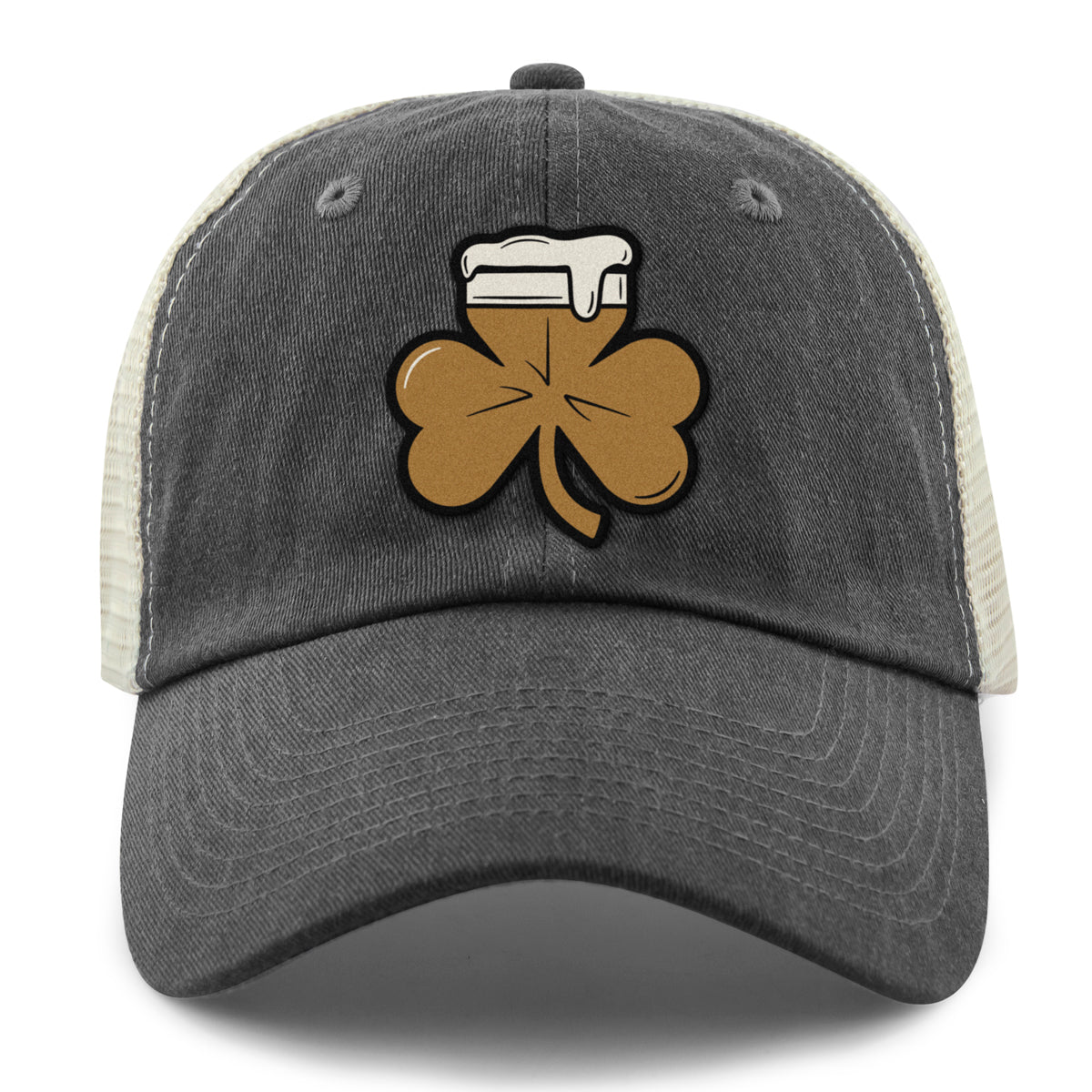 Shamrock On Tap Relaxed Trucker - Chowdaheadz