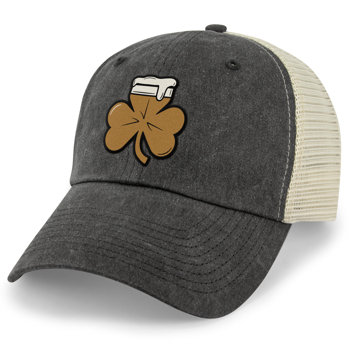 Shamrock On Tap Relaxed Trucker - Chowdaheadz