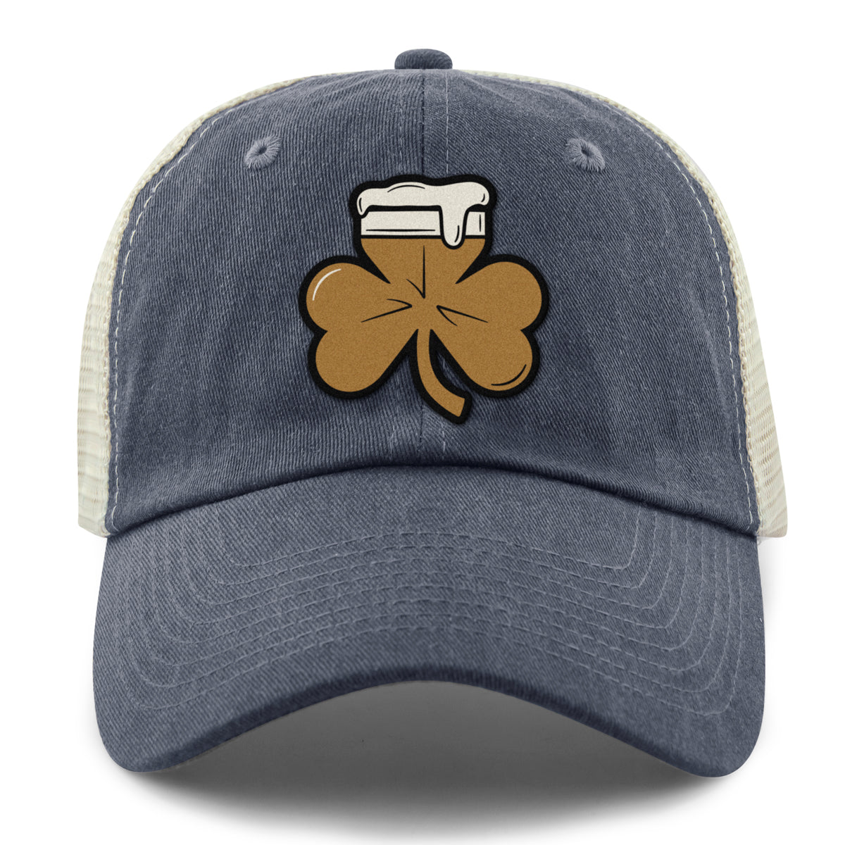 Shamrock On Tap Relaxed Trucker - Chowdaheadz