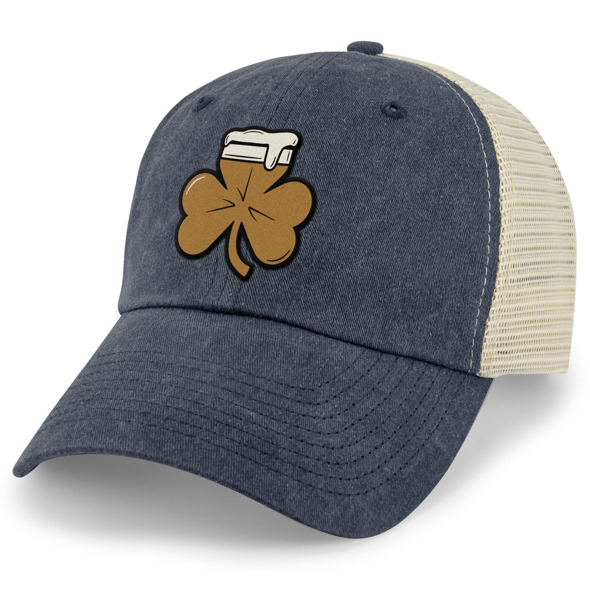 Shamrock On Tap Relaxed Trucker - Chowdaheadz