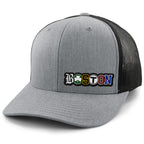 Boston Townie Pride PVC Classic Snapback Trucker Hat