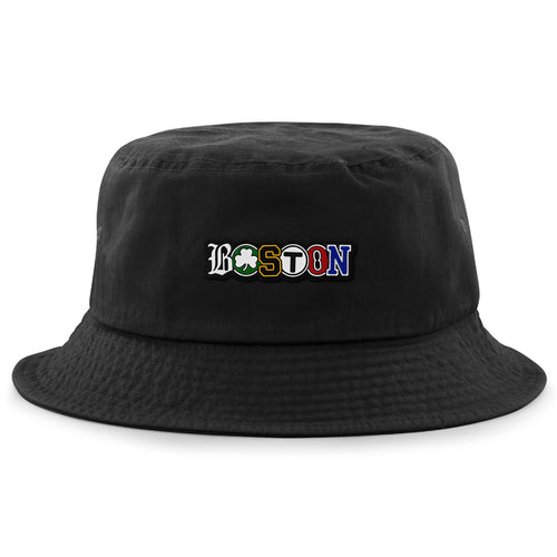 Boston Townie Pride PVC Bucket Hat - Chowdaheadz
