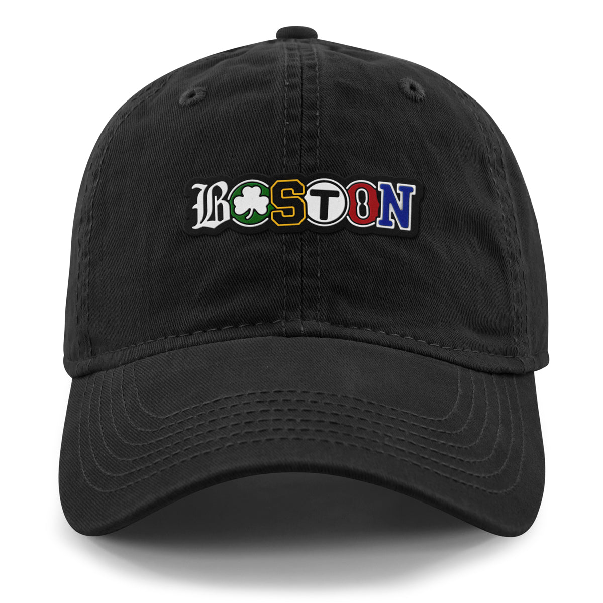 Boston Townie Pride PVC Dad Hat