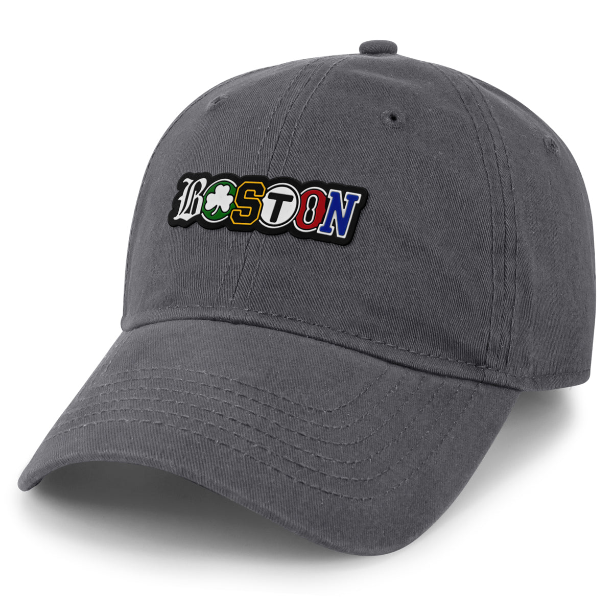 Boston Townie Pride PVC Dad Hat
