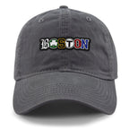 Boston Townie Pride PVC Dad Hat