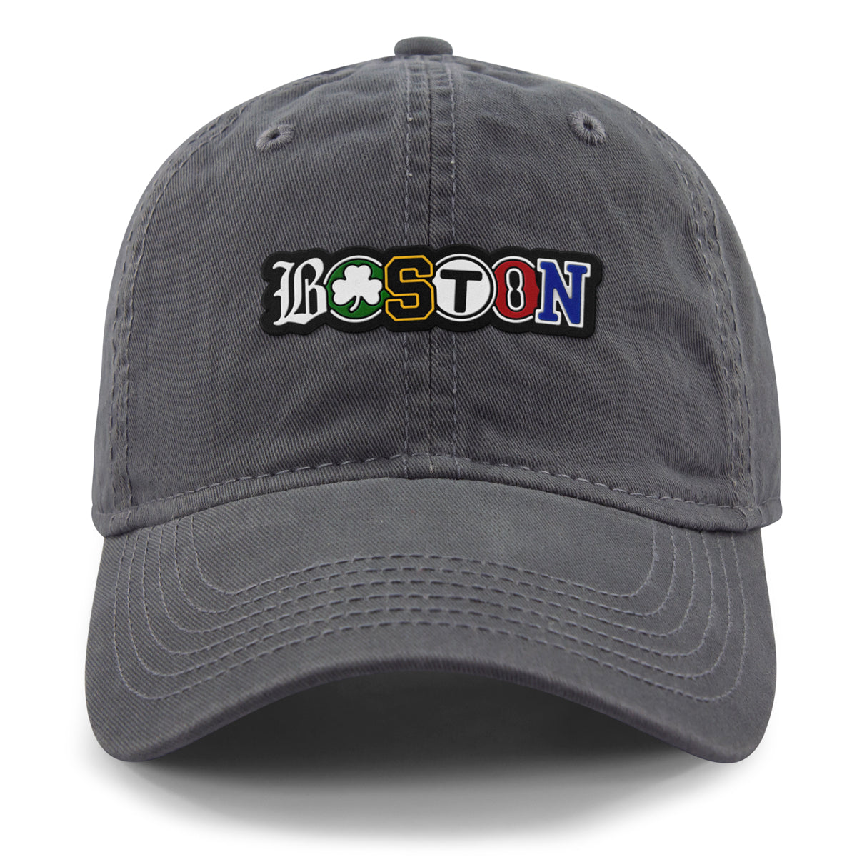 Boston Townie Pride PVC Dad Hat