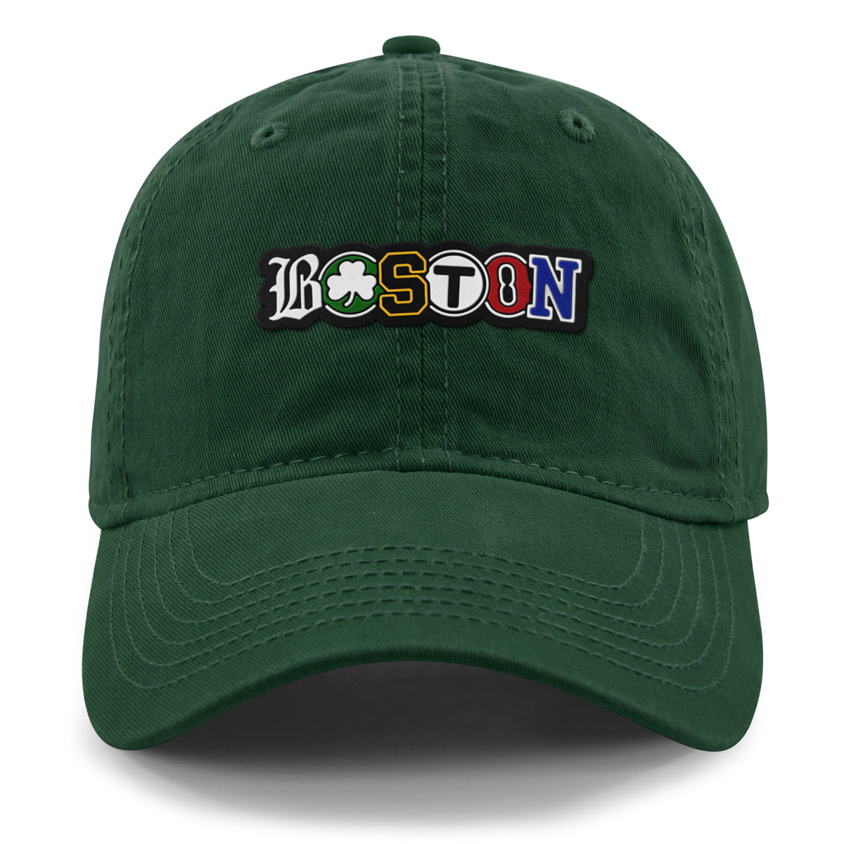 Boston Townie Pride PVC Dad Hat