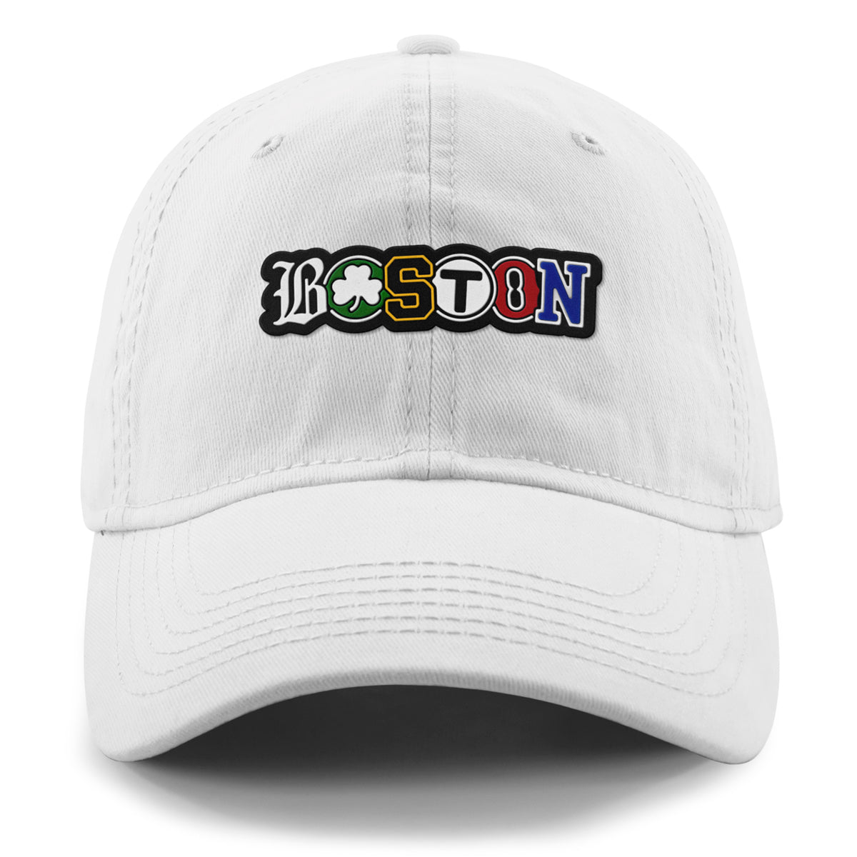 Boston Townie Pride PVC Dad Hat