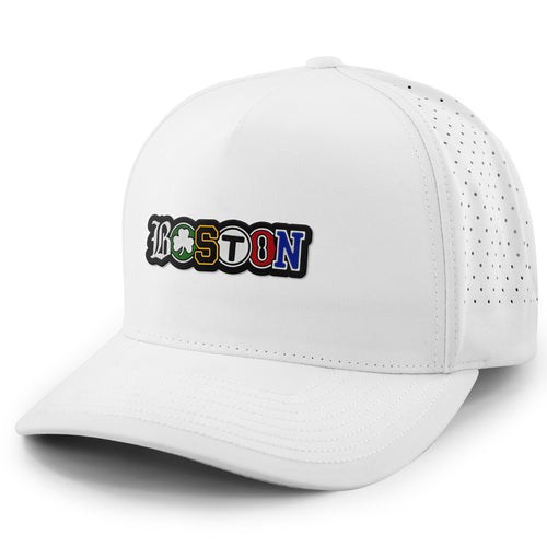 Boston Townie Pride PVC Performance Hat - Chowdaheadz