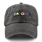 Boston Townie Pride PVC Washed Dad Hat