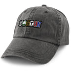 Boston Townie Pride PVC Washed Dad Hat