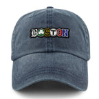 Boston Townie Pride PVC Washed Dad Hat
