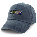 Boston Townie Pride PVC Washed Dad Hat