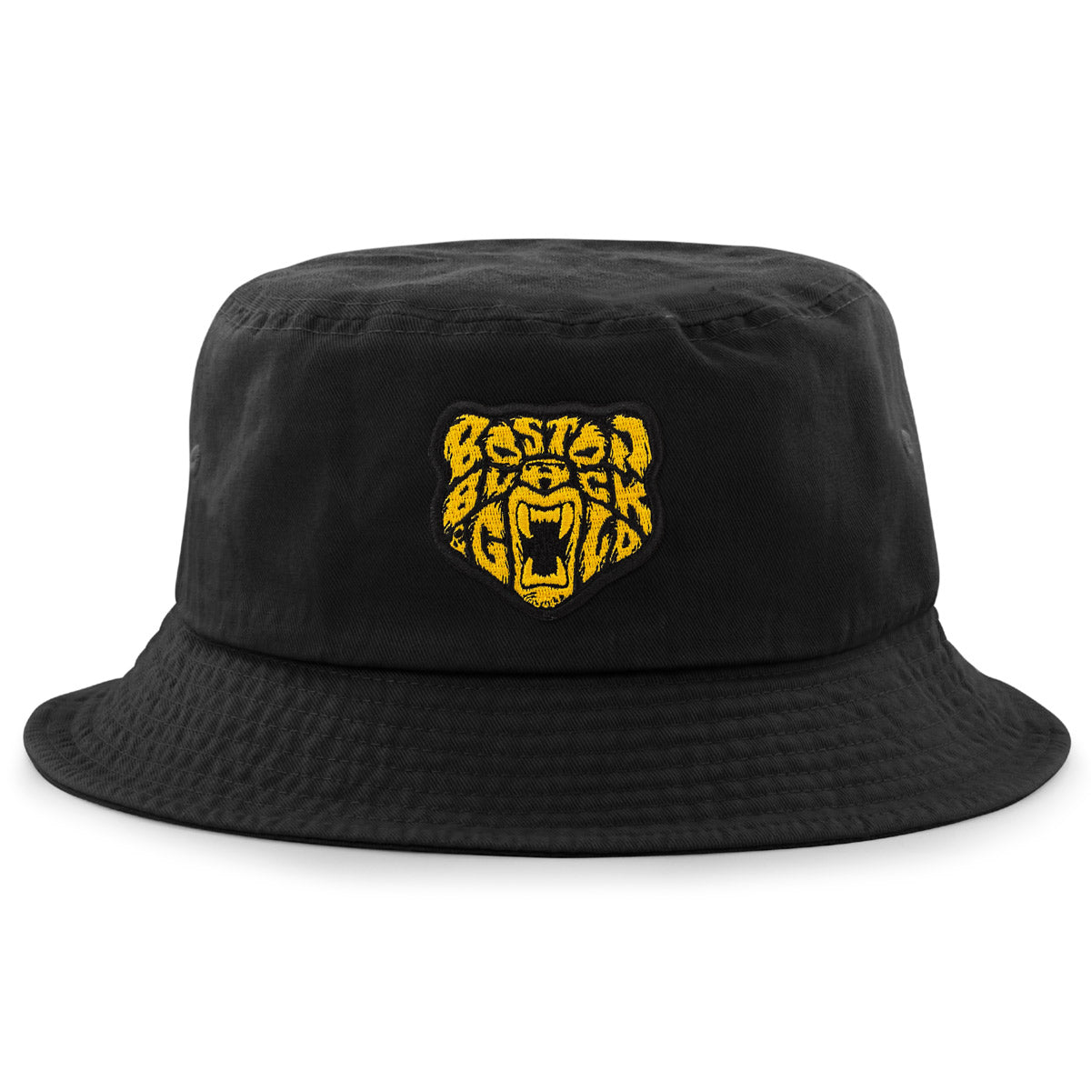 Boston Black & Gold Bear Bucket Hat - Chowdaheadz