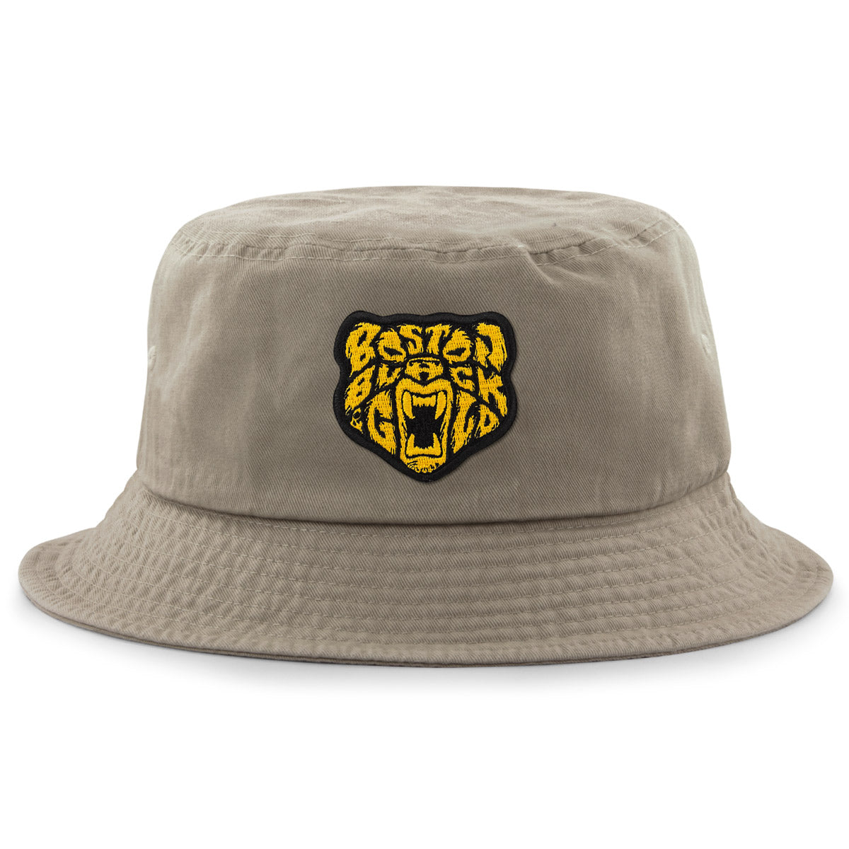 Boston Black & Gold Bear Bucket Hat - Chowdaheadz