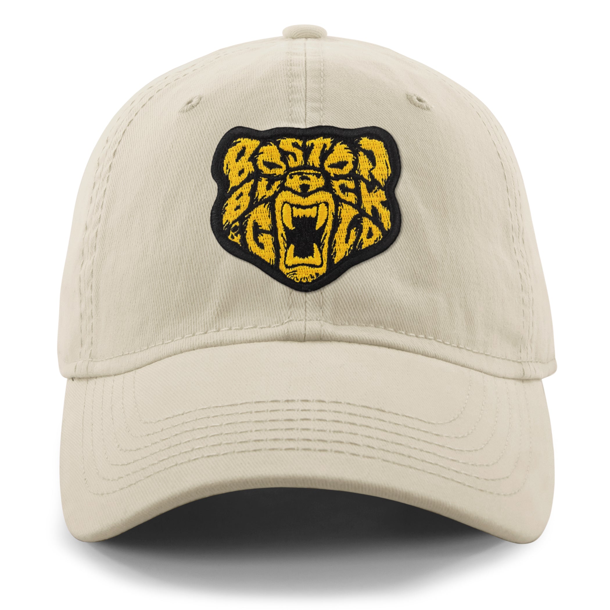Black & Gold Bear Dad Hat