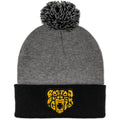 Black & Gold Bear Two Tone Knit - Chowdaheadz