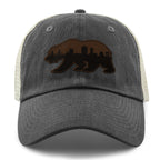 Boston Bear Skyline Leather Patch Relaxed Trucker - Chowdaheadz