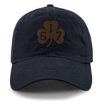 617 Shamrock Leather Patch Dad Hat - Chowdaheadz