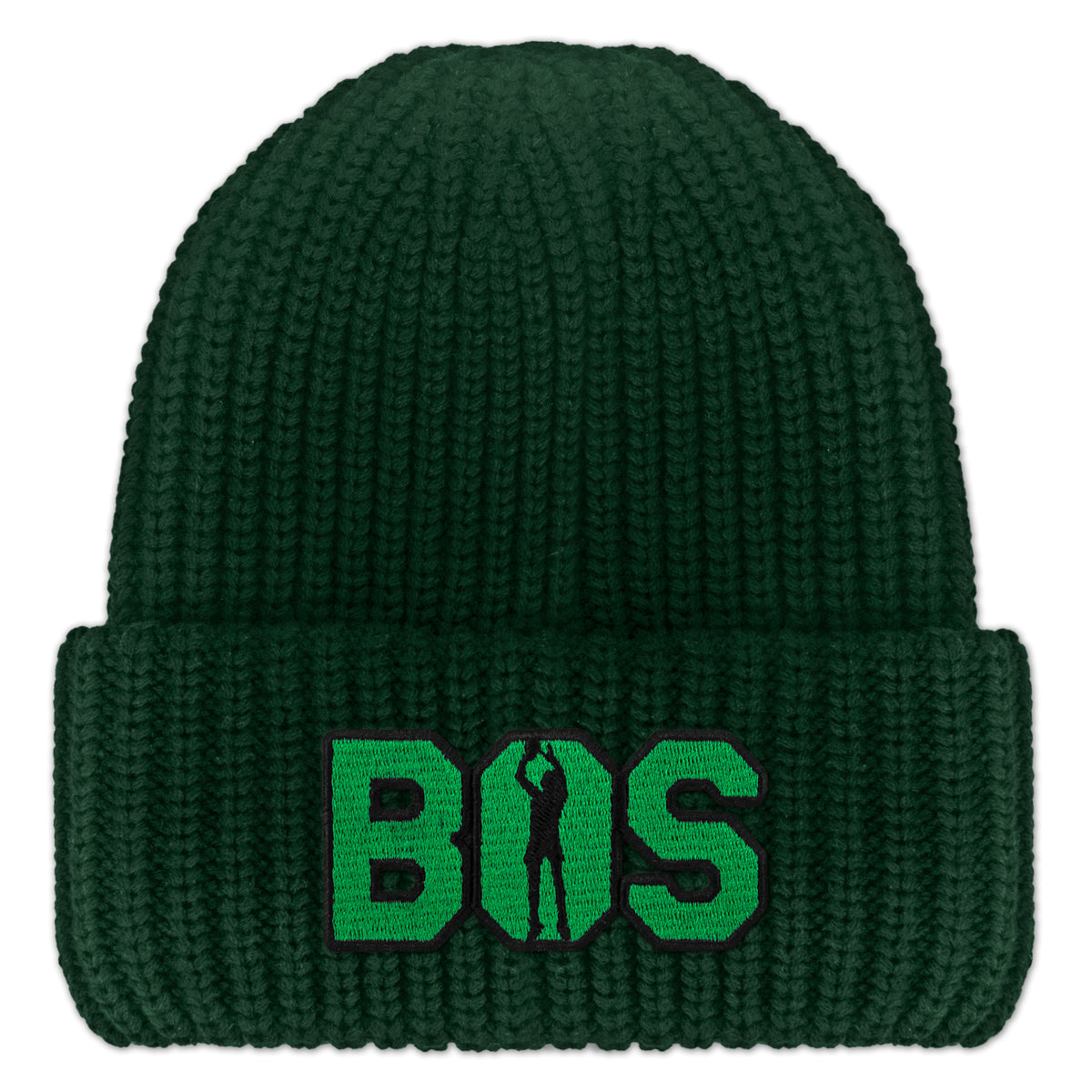 BOS Jump Shot Chunky Knit Winter Hat - Chowdaheadz