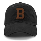 Boston B Skyline Leather Patch Dad Hat - Chowdaheadz