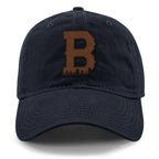 Boston B Skyline Leather Patch Dad Hat - Chowdaheadz