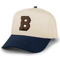 Boston B Skyline Leather Patch Retro Snapback Hat - Chowdaheadz