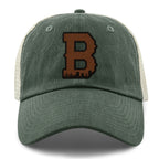 Boston B Skyline Leather Patch Relaxed Trucker - Chowdaheadz
