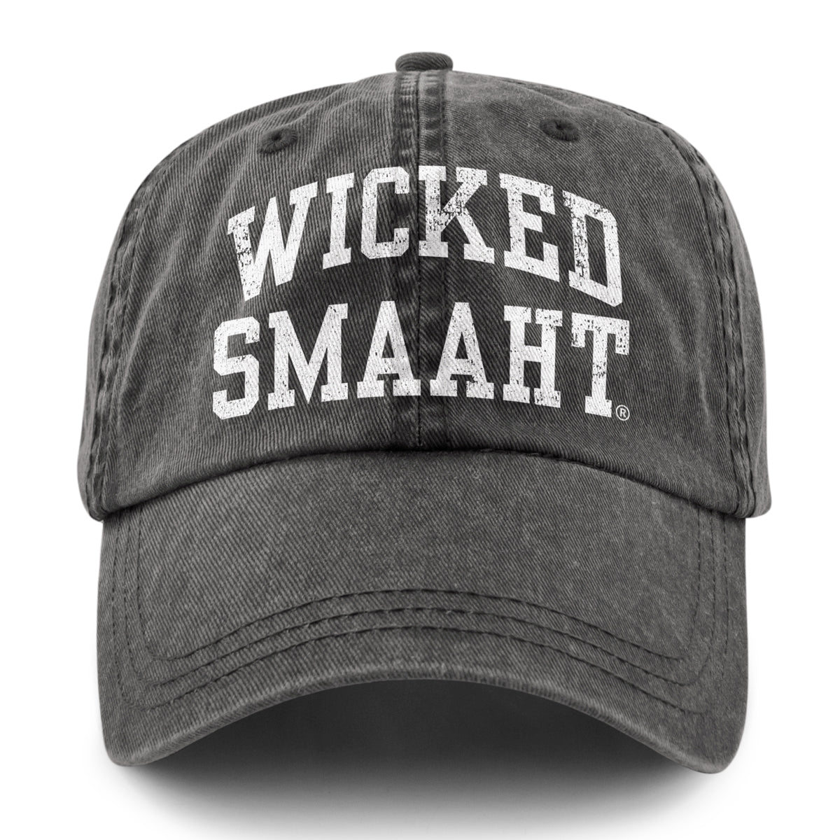 Wicked Smaaht Printed Washed Dad Hat - Chowdaheadz